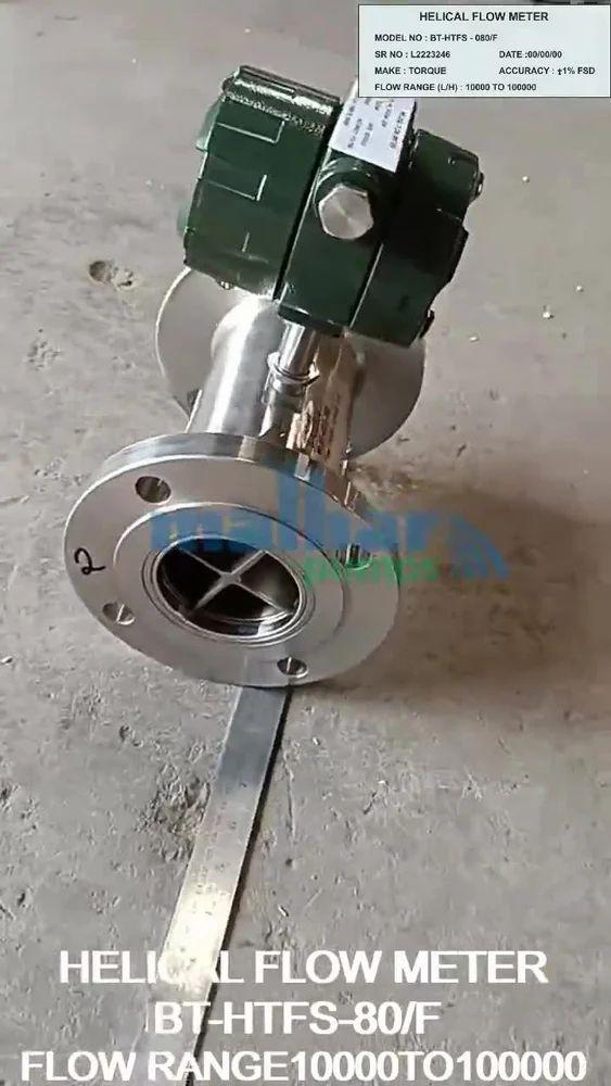 HELICAL FLOW METER