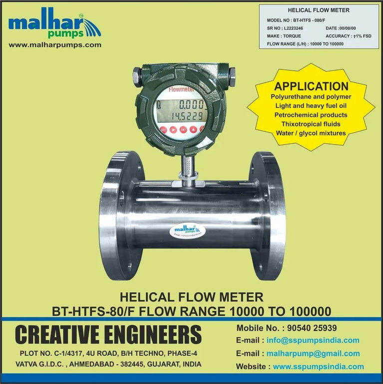 HELICAL FLOW METER