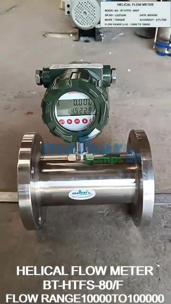 HELICAL FLOW METER