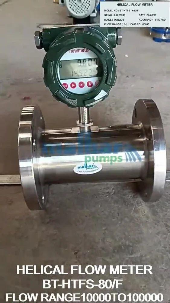 HELICAL FLOW METER