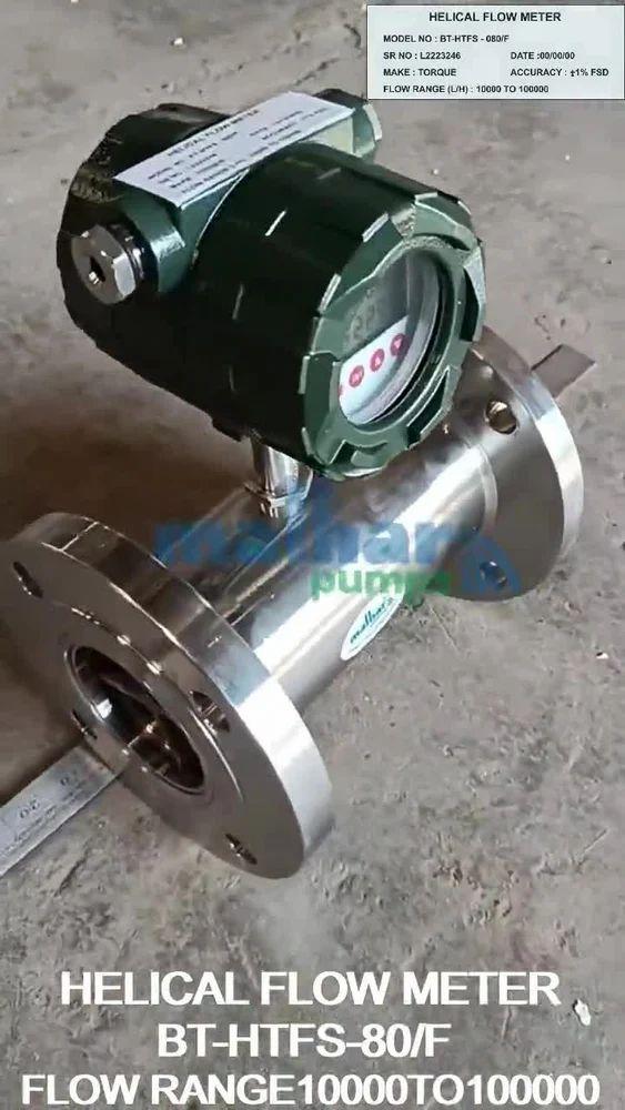 HELICAL FLOW METER