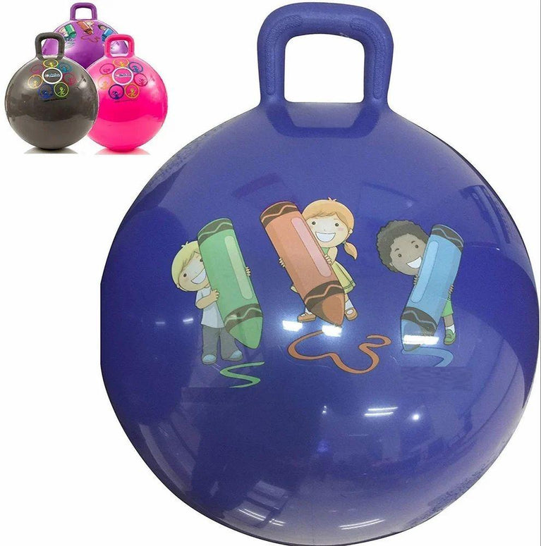 HOP BALL 65 CM - Jumping Ball Bounce Rubber Hop Ball