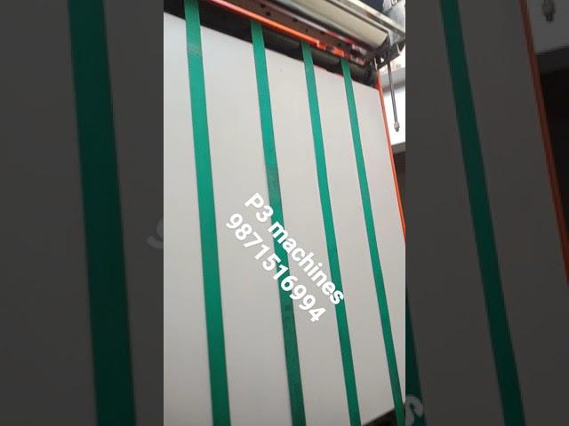 Hand Feed Roller Coating Machine