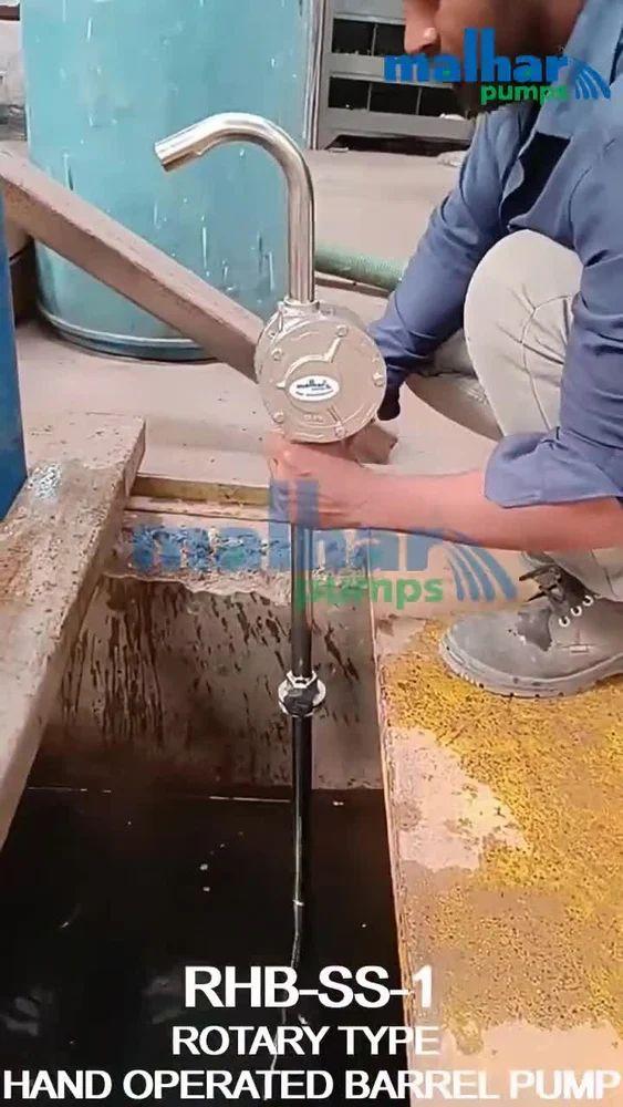 Hand Operated Barrel Pump