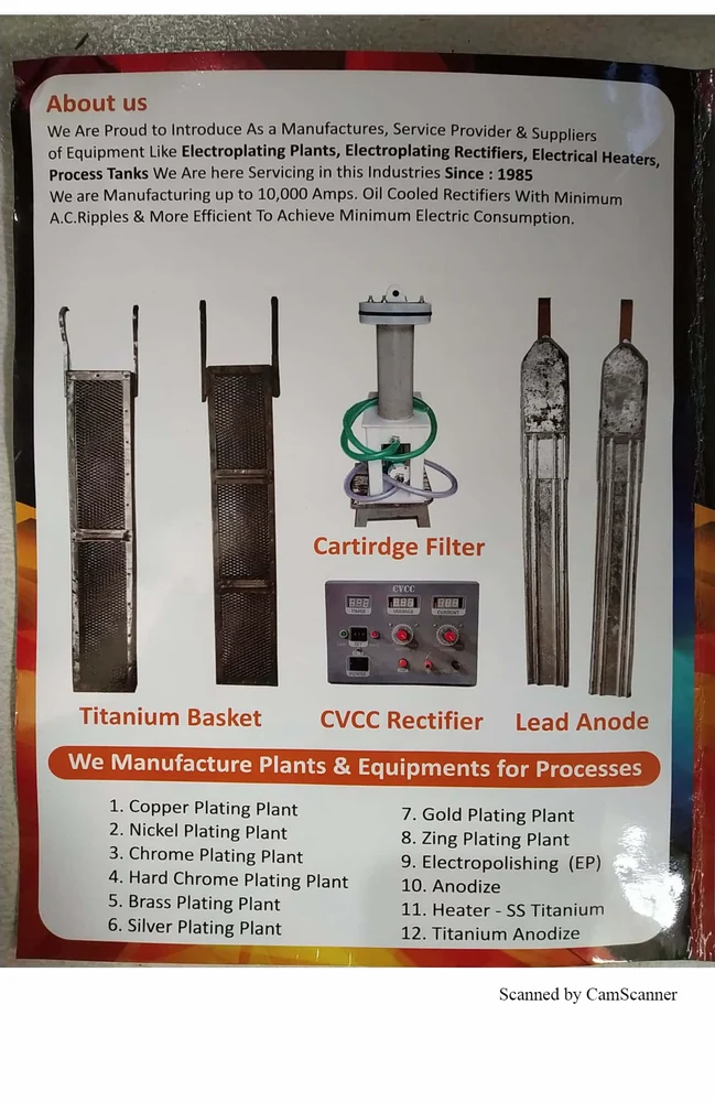 Hard Chrome Plating Plants