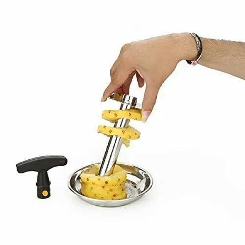 Heavy Stainless Steel Fruit Pineapple Corer Slicer