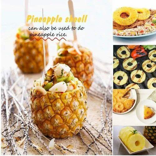 Heavy Stainless Steel Fruit Pineapple Corer Slicer