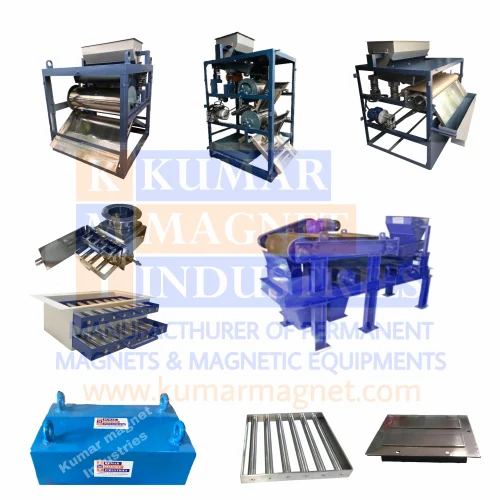 High Intensity Roller Type Magnetic Separator
