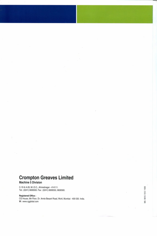 High Pressure Multistage Centrifugal Pump