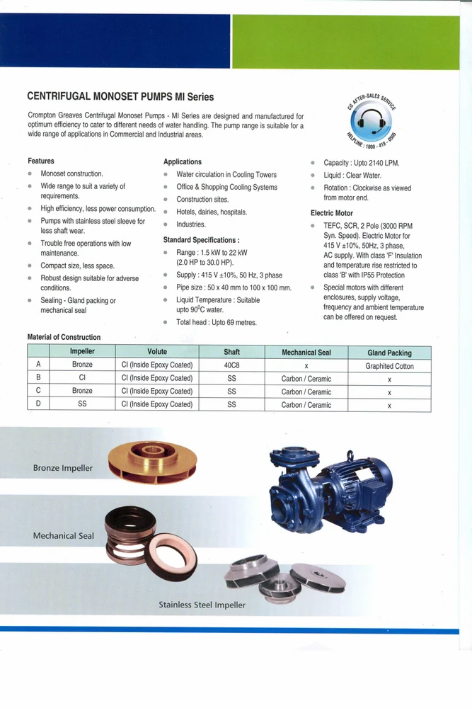 High Pressure Multistage Centrifugal Pump