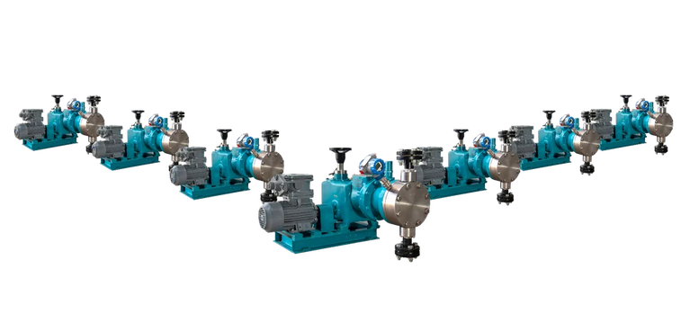 Hydraulically Actuated Diaphragm Dosing Pump