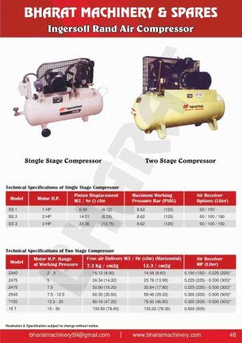 Ingersollrand Air Compressor