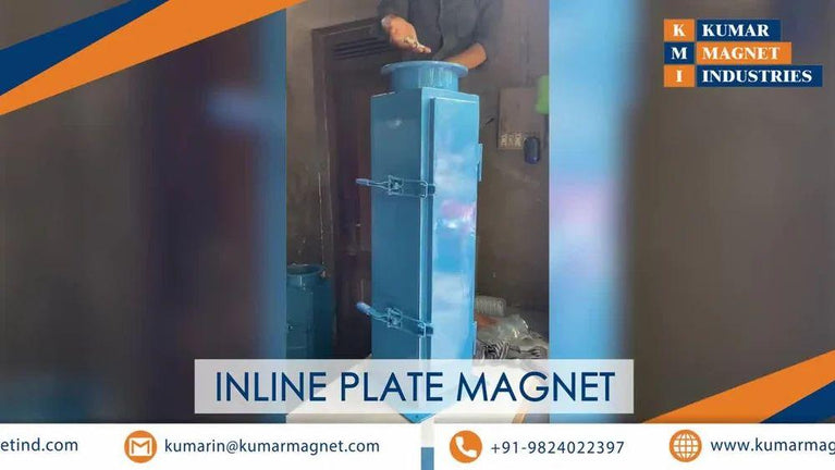 Inline Drum Type Magnetic Separator