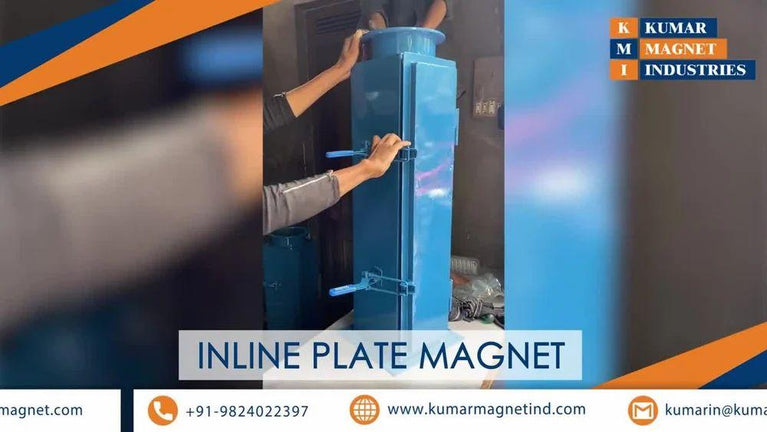 Inline Drum Type Magnetic Separator
