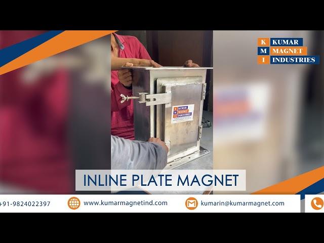 Inline Plate Magnet With Box