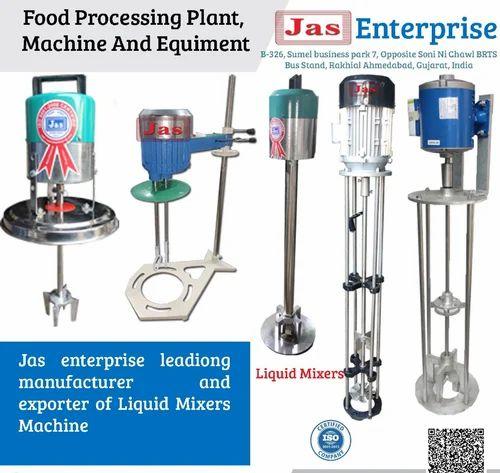 Jas Liquid Mixers Machine