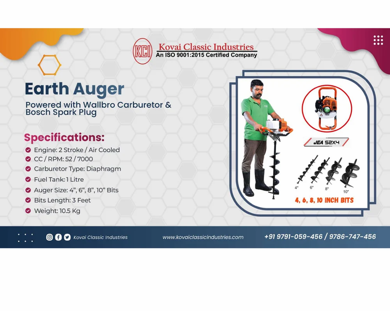 KCI Earth Auger
