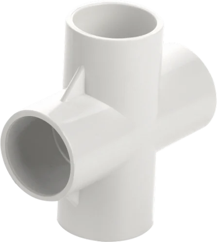 KING UPVC Cross Tee