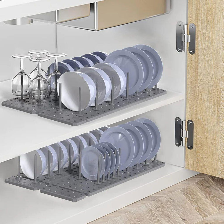 KITCHEN DRAWER ORGANIZER - Drawer Drainer for Countertops Kitchen Cabinets Organizer