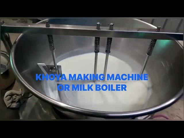 Khoya Making Machine