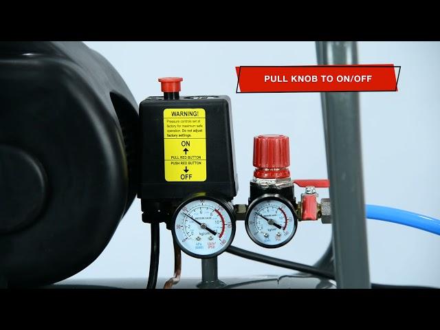 Label Elephant Air Compressor Painter Spray Gun