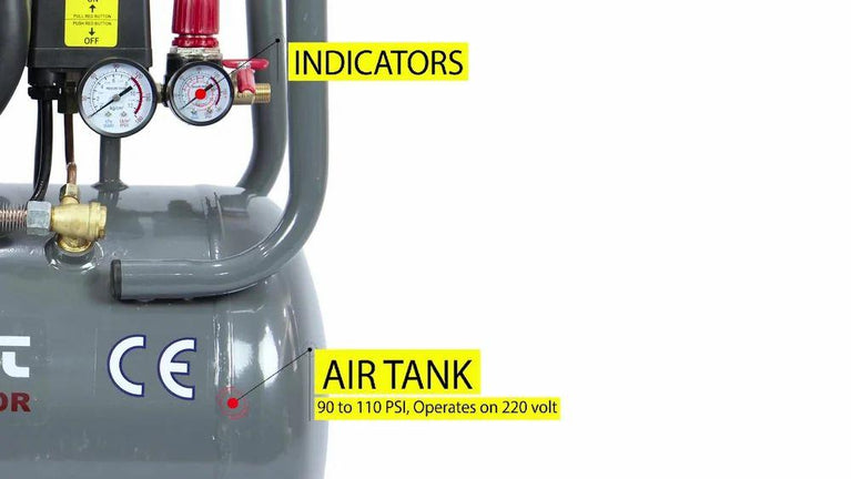 Label Elephant Air Compressor Painter Spray Gun