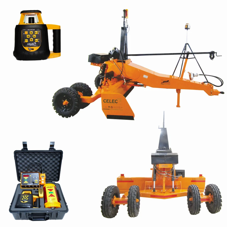 Laser Guided Land Leveller
