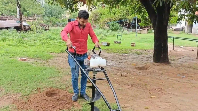 MD Agro 224 Cc Earth Auger machine Jaipur
