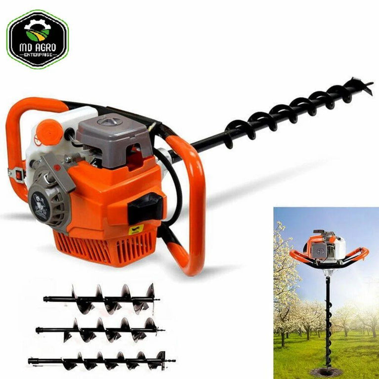 MD Agro Heavy Duty 68cc Petrol Earth Auger