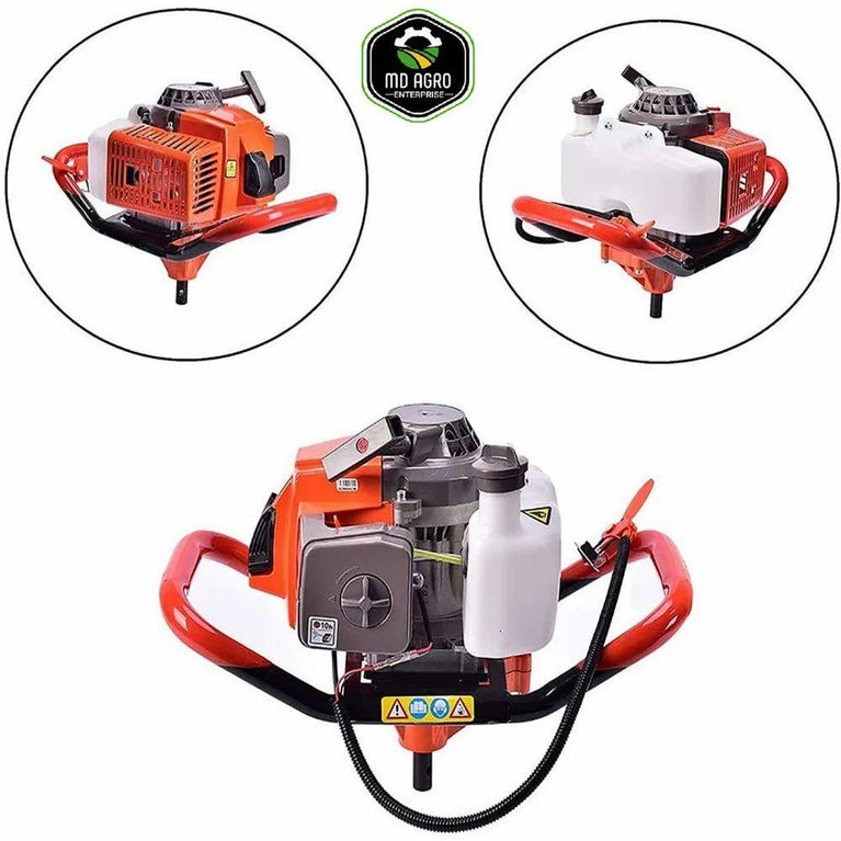 MD Agro Heavy Duty 68cc Petrol Earth Auger