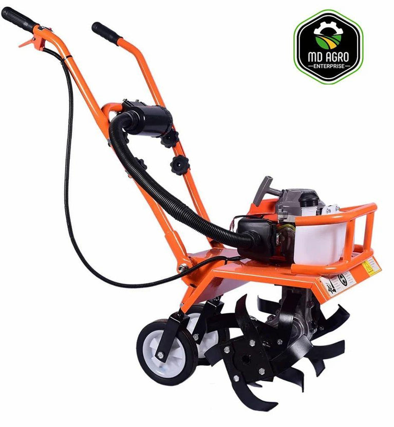 MD Agro Heavy Duty Mini Rotary Tiller 68CC