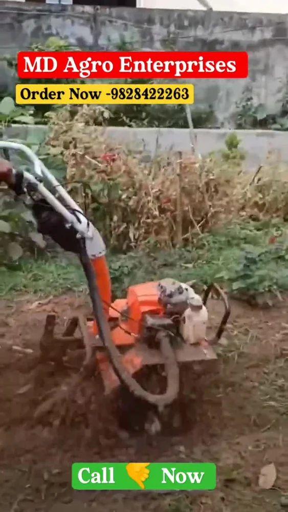 MD Agro Heavy Duty Mini Rotary Tiller 68CC
