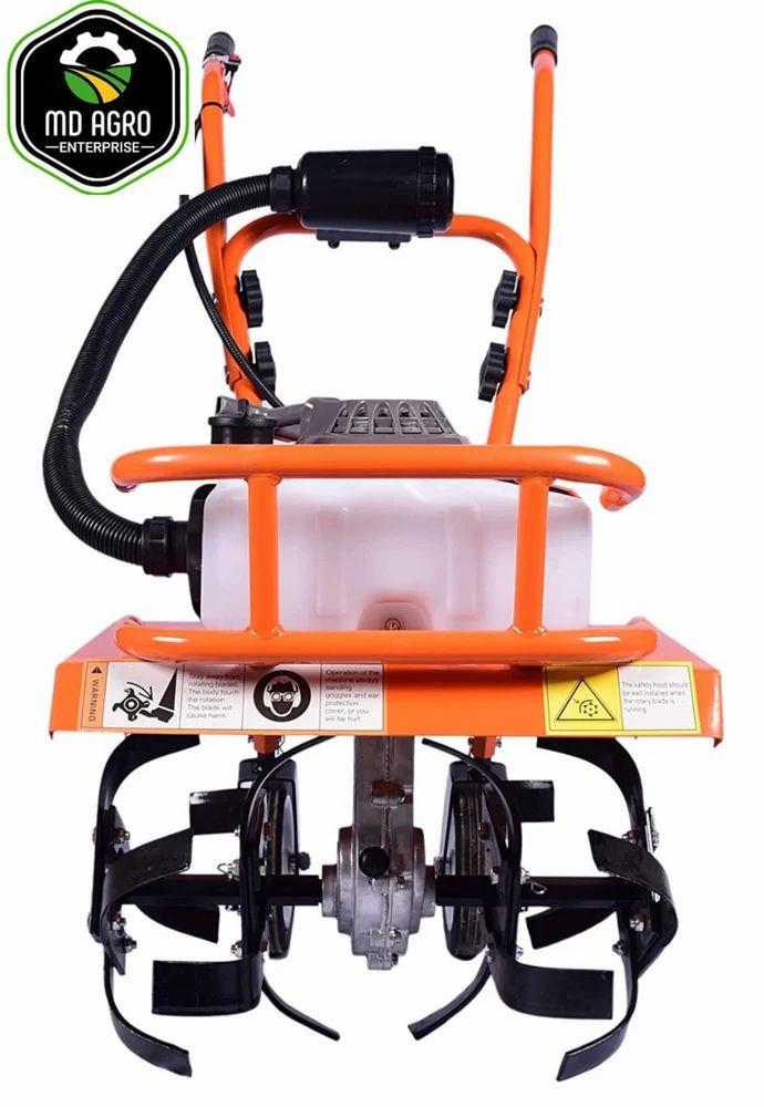 MD Agro Heavy Duty Mini Rotary Tiller 68CC
