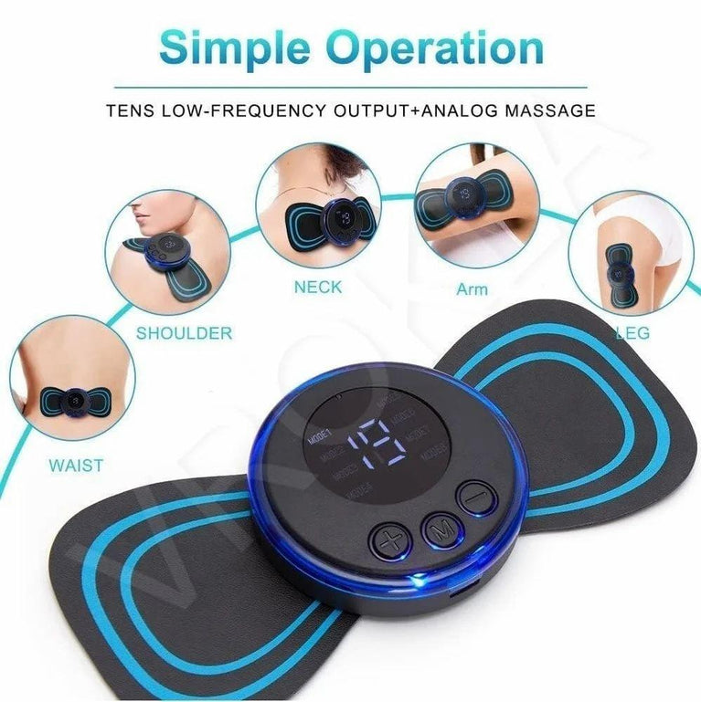 MINI BUTTERFLY MASSAGER Body Massager Machine for Pain Relief Wireless Massager