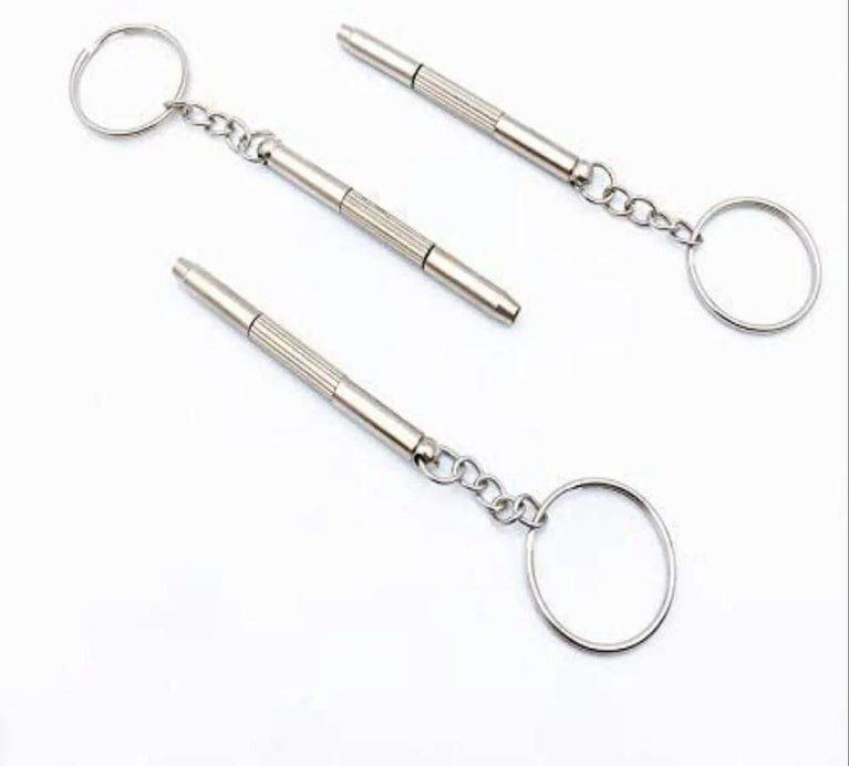 MINI SCREWDRIVER KEYCHAIN - 3 in 1 short screwdriver performance tool
