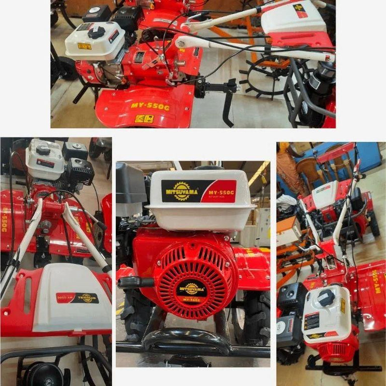 MITSUYAMA 7 HP 4000W 212CC 4 Stroke Power Weeder MY-550G Gear Drive