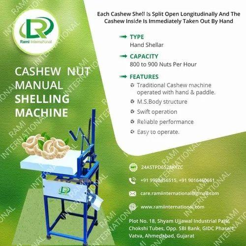 Manual Cashew Cutting Machine