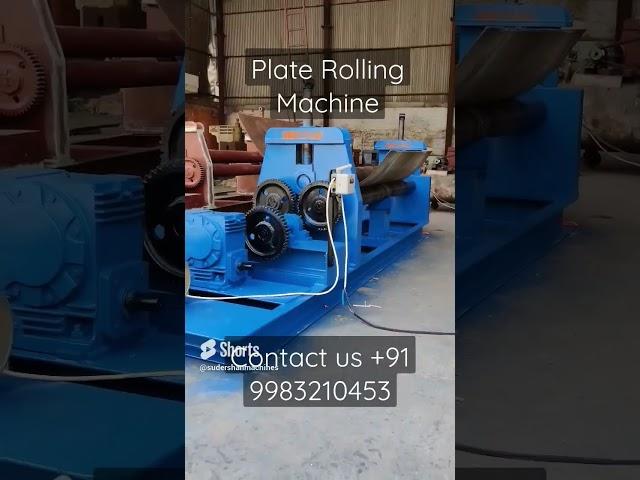Metal Sheet Rolling Machine