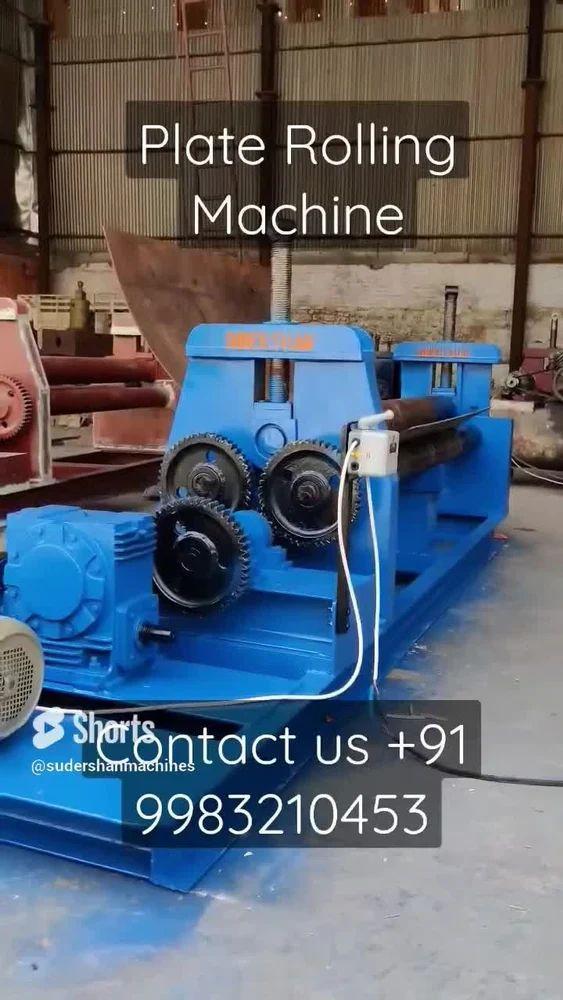 Metal Sheet Rolling Machine