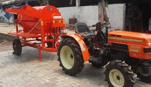 Mini small Tractor Paddy Thresher