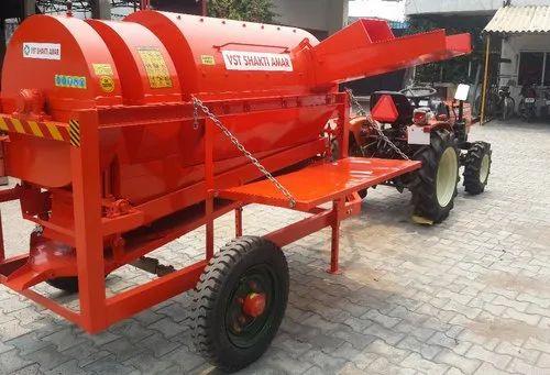 Mini small Tractor Paddy Thresher