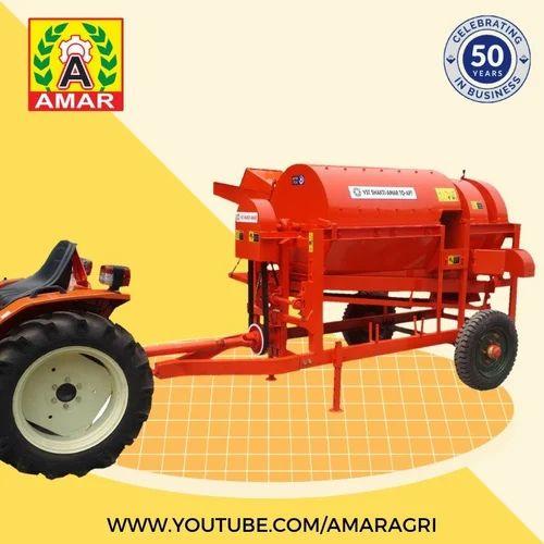 Mini small Tractor Paddy Thresher