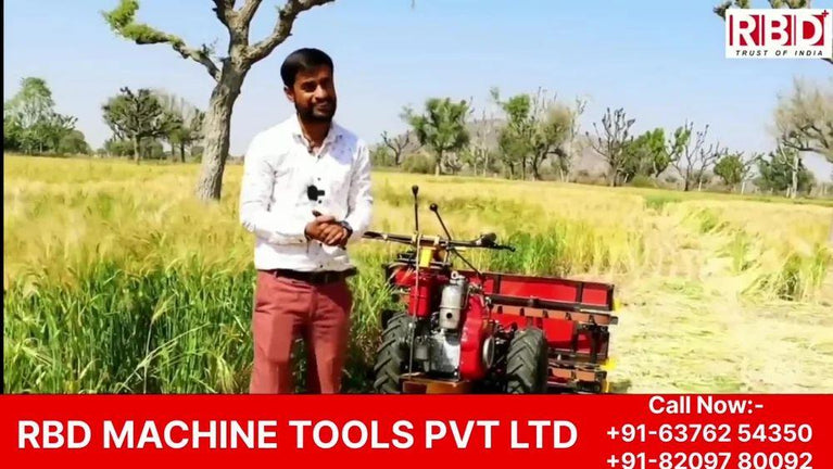 Mustard Harvester machine