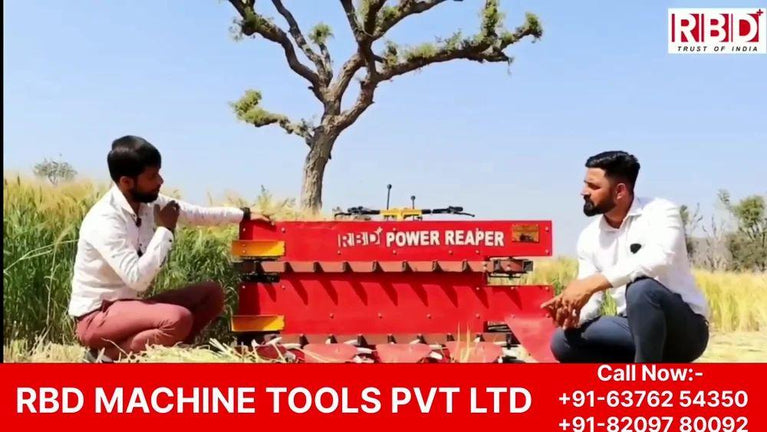 Mustard Harvester machine
