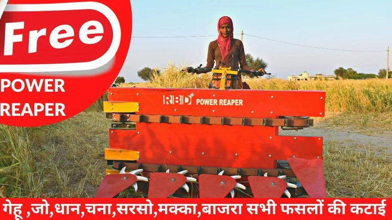 Mustard Harvester machine