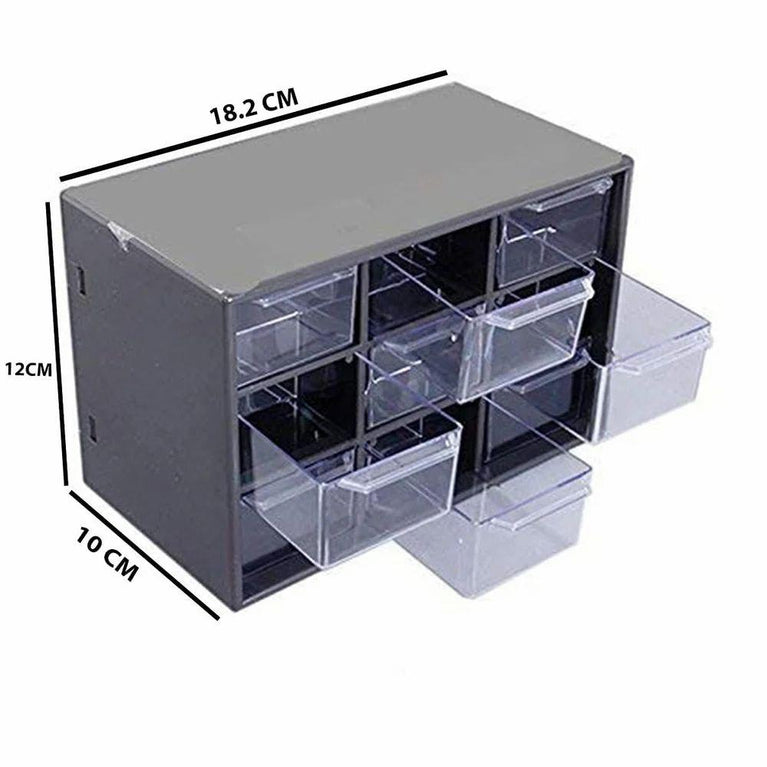 NINE DRAWER STORAGE BOX
