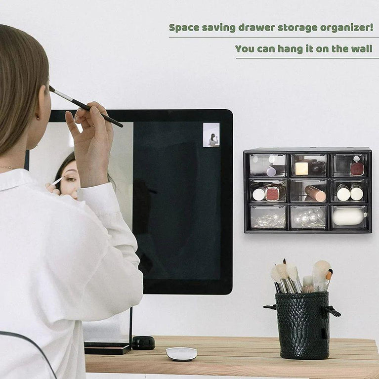 NINE DRAWER STORAGE BOX