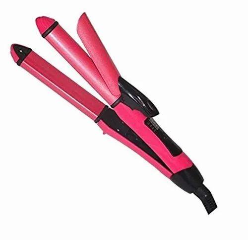 NOVA Hair Straightener 2 in 1 Curler NHC-2009