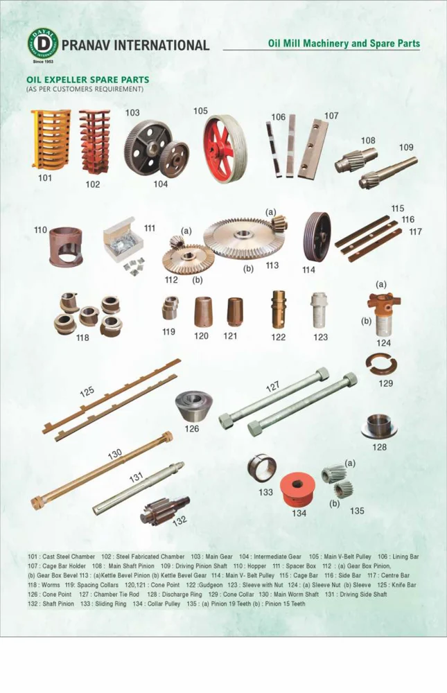 Neem Oil Crushing Machine