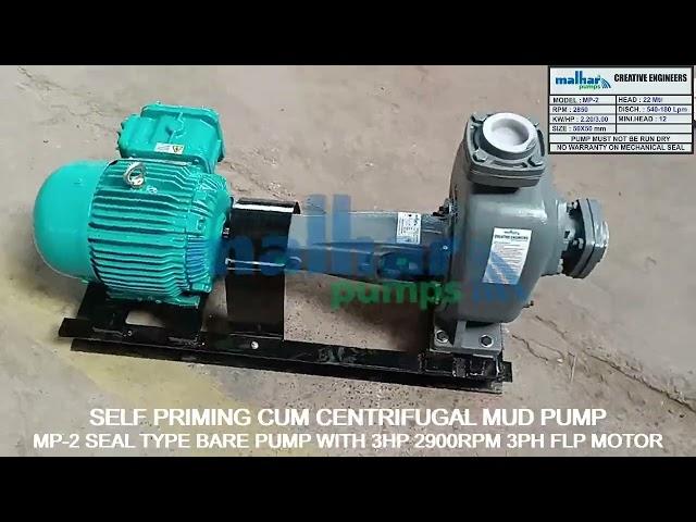 Non Clog Sludge Pump